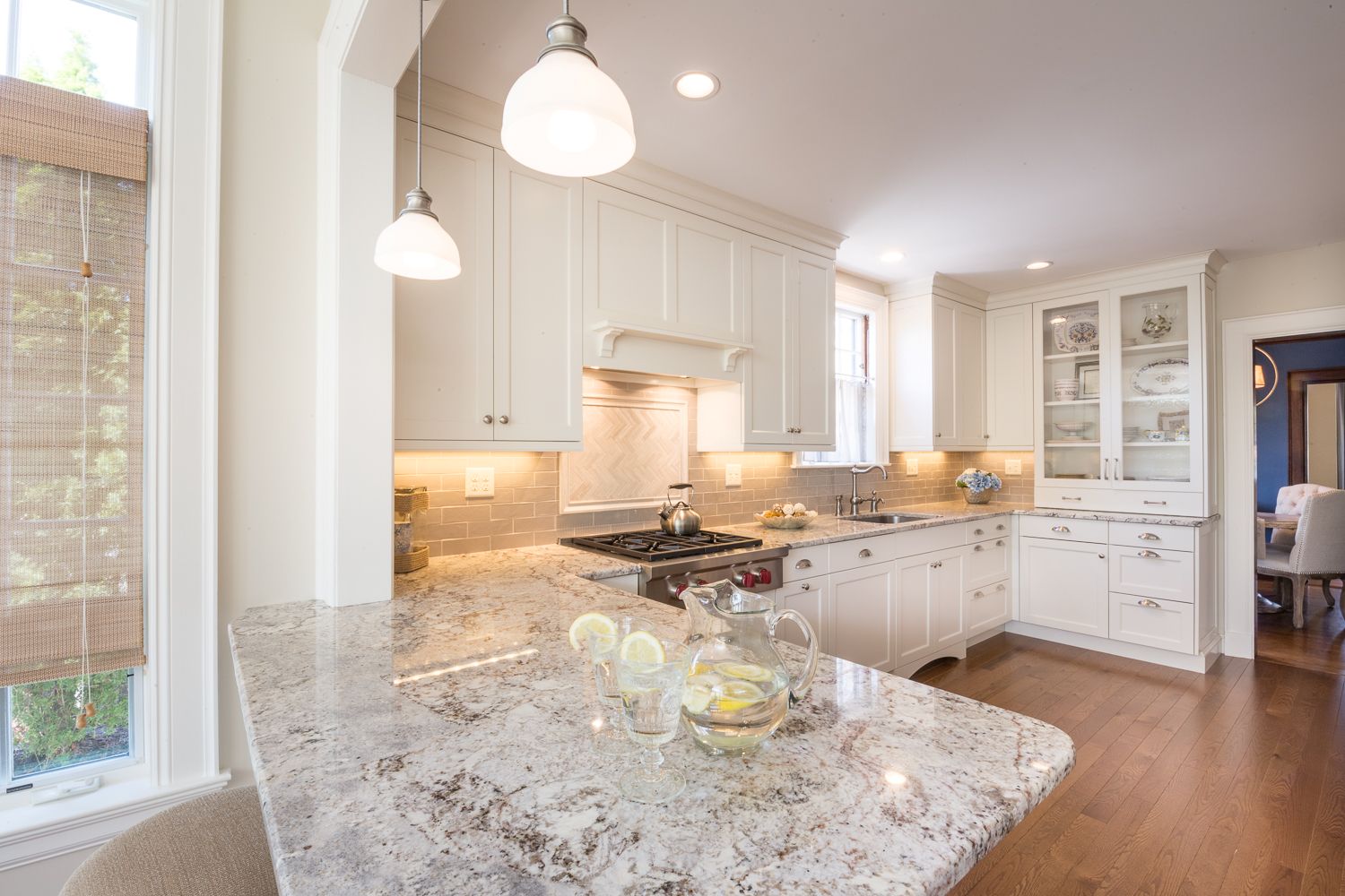 Vintage Colonial: A Cozy Kitchen Design with Custom Storage