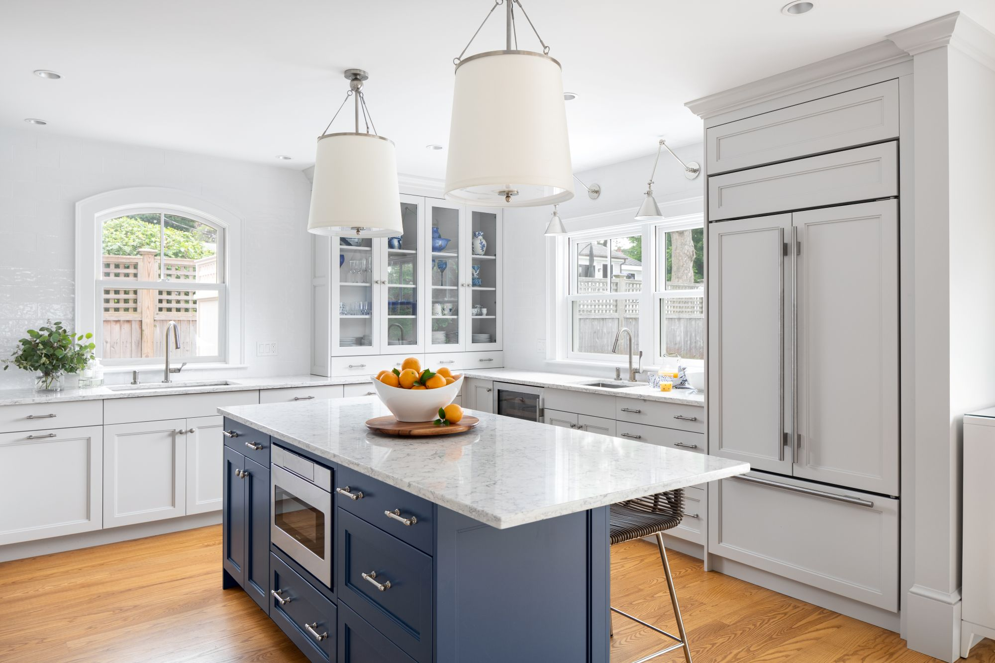 Cliffside: An Elegant Kitchen Design with Nautical Details